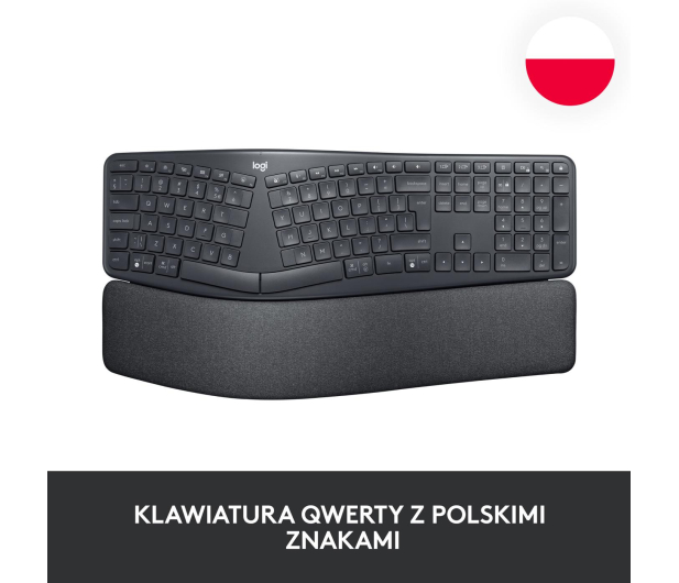 LOGITECH Klawiatura Ergo K860 US Graphite 920-010108 - 640461 - zdjęcie 7
